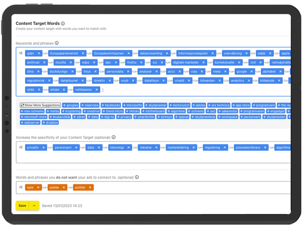 Blogg Planning Tool1c