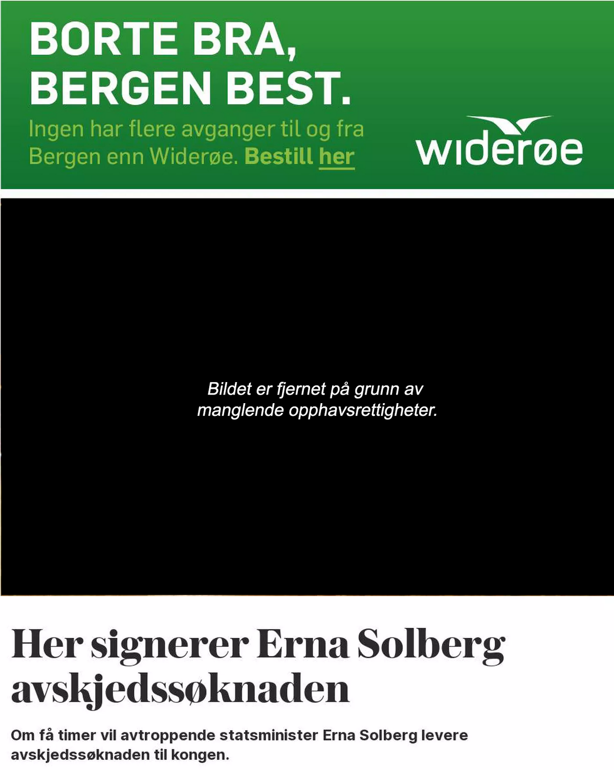 Wideroe Erna Signer