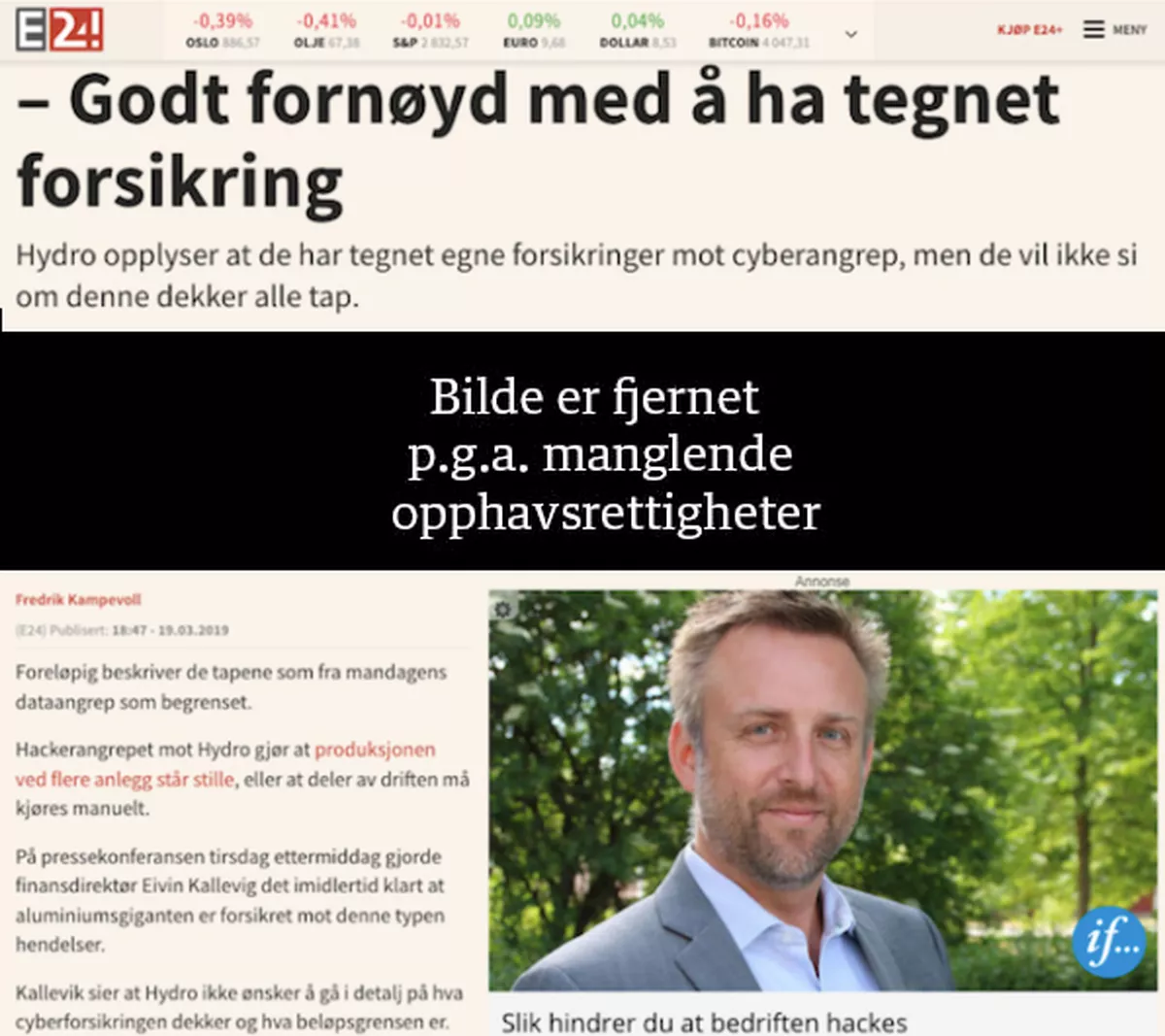 Kontekstuell annonsering med If